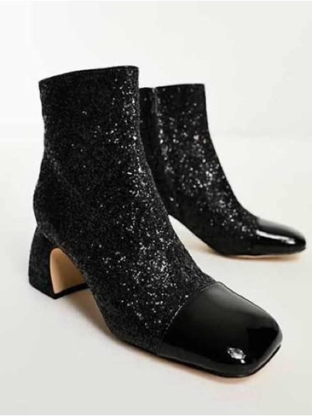 Glitter Ankle Boots